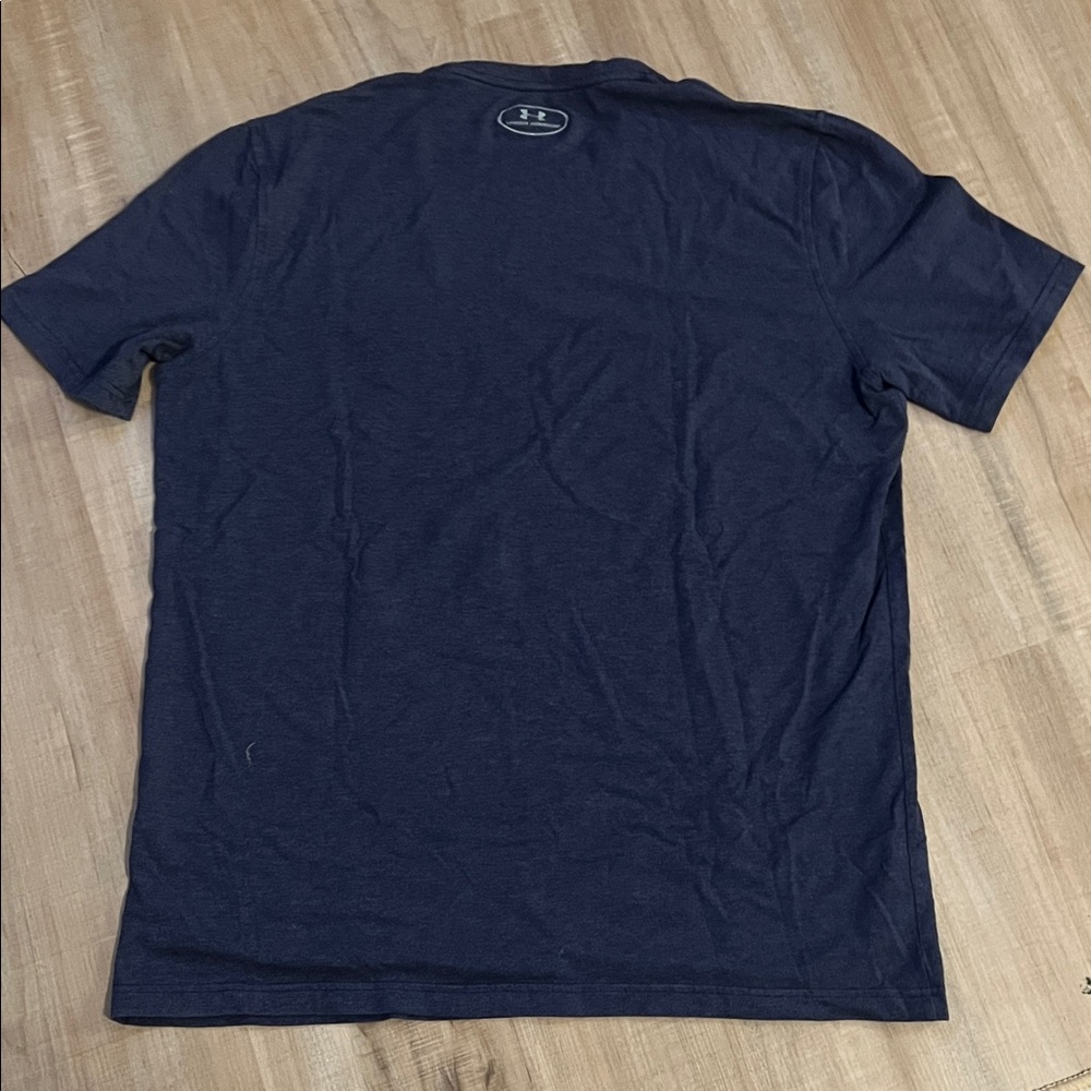Under Armour Navy Men's Tee - Picture 3 of 3